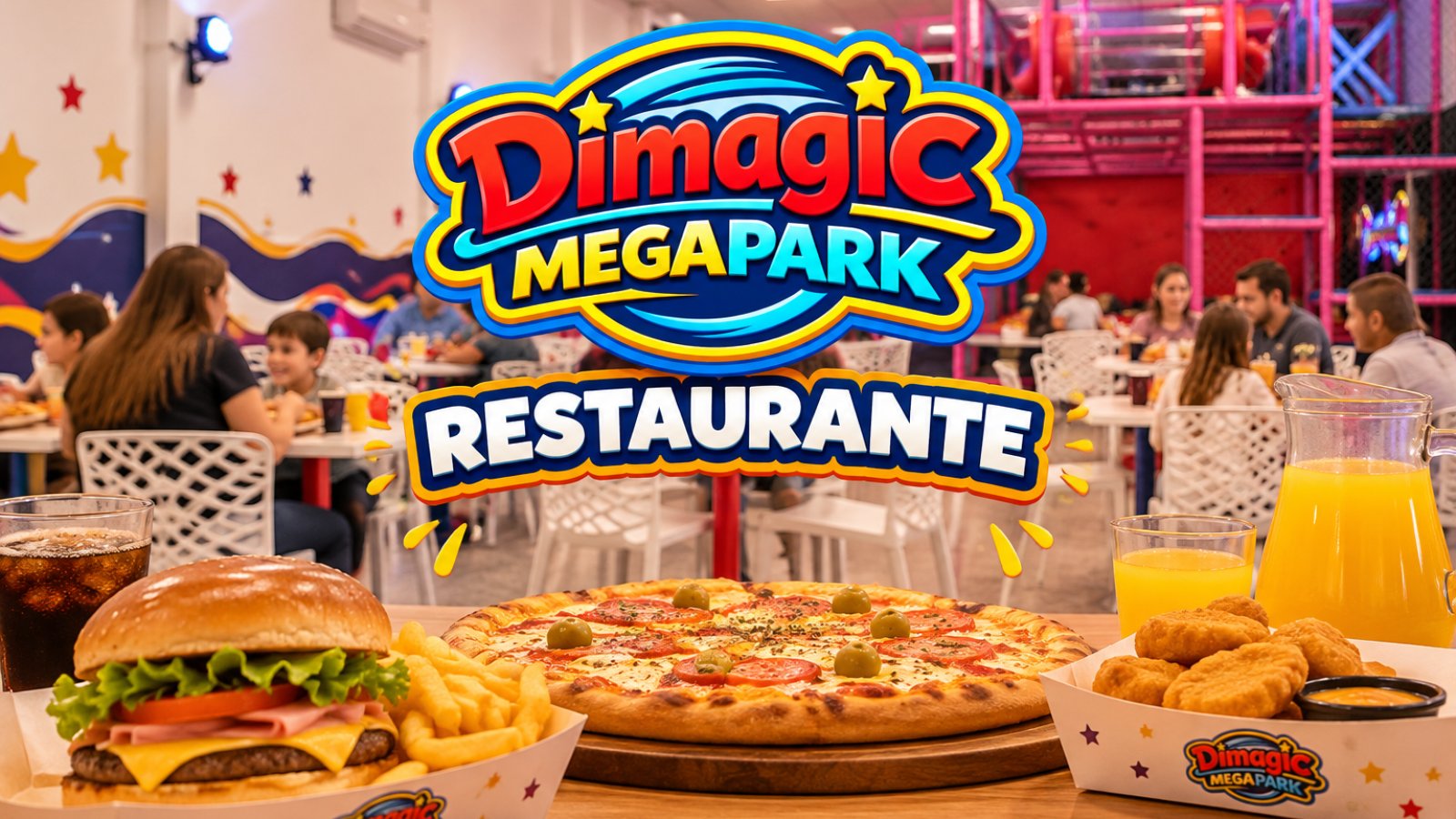 Restaurante Dimagic Megapark (sábado 24/10/26)