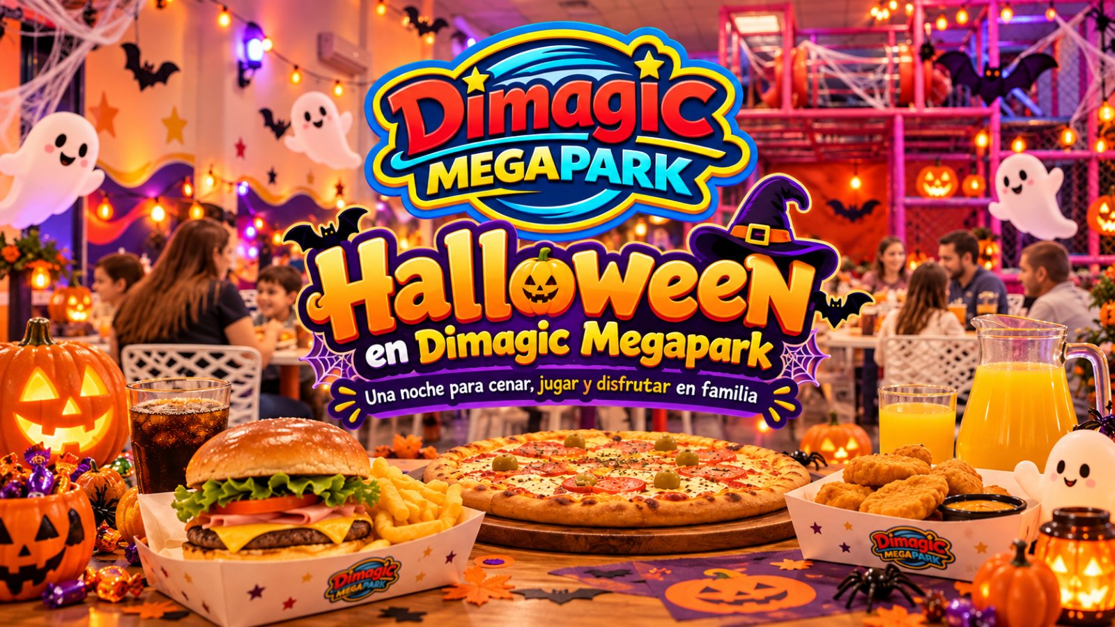 👻Halloween🎃 Dimagic Megapark (sábado 31/10/26)