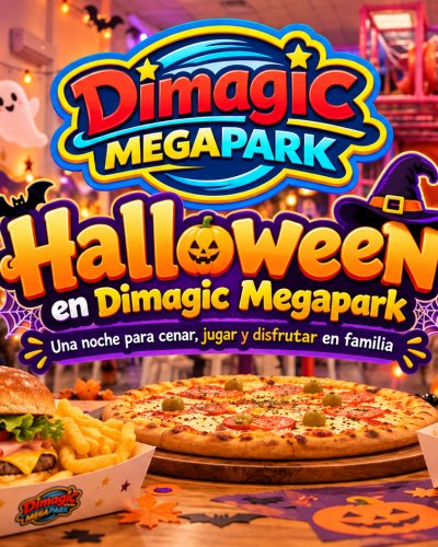 👻Halloween🎃 Dimagic Megapark (sábado 31/10/26)